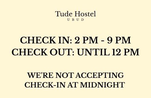 Pengosekan Hostel | Tude Hostel Ubud