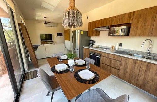 Tulum City Center House | Tulum modern boho 1br condo- perfect location