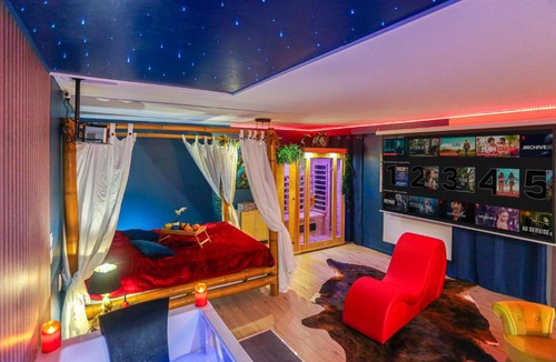 Centre Ville Apartment | Twilight Star Spa - Sauna & Private Cinema - Parking