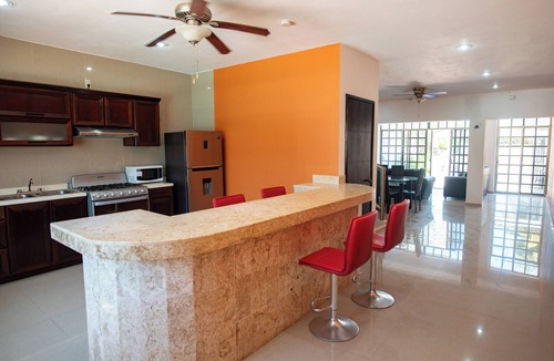 Chicxulub Puerto Villa | Twin villas for large groups, 1 block from beach
