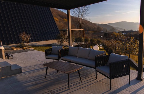 Sovata Cabin | Twin Vista 1 - A-Frame Cabin Hot Tub 4 People