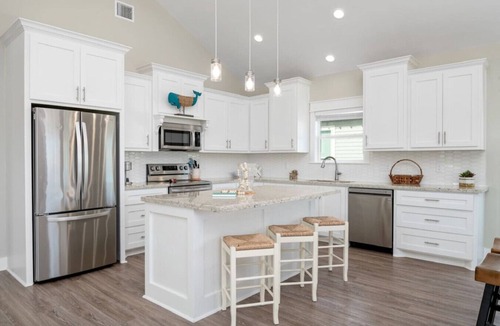 Crystal Beach House | Two Adjacent Cabins, Sleeps 18