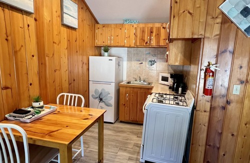 Oscoda Cabin | Two bedroom Cabin 1 at Blue Moon Resort