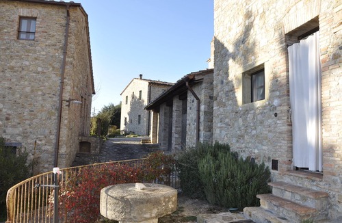 Gambassi Terme Apartment | Two-bedroom apartment with beautiful views of the Tuscan countryside