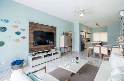Las Terrenas Apartment | Two-bedroom apt with pool view/bbq in Lake view