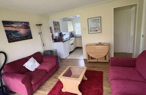 Bont Newydd Ski Chalet | Two bedroom chalet on beautiful and wild Glan Gwna holiday park, with fishing.