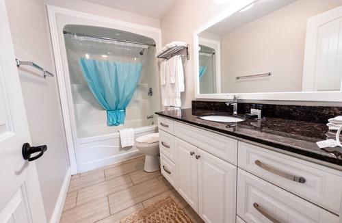 Stanley Bridge Condo | Two bedroom condo with private outdoor hot tub