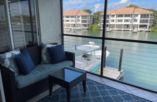 Key Largo Condo | Two Bedroom Condo with Bonus Room, Water Views and Private Dock