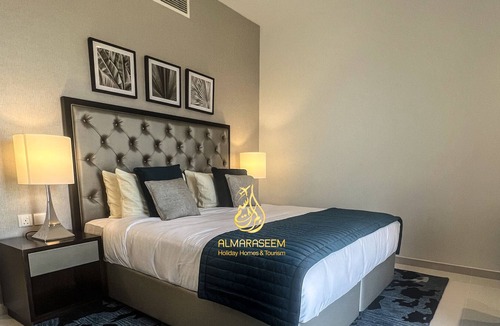 Dubai World Central Apartment | Two Bedroom Damac Celestia Top view - AL Maraseem