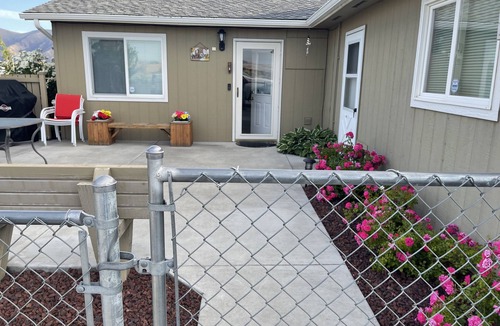 Desert Aire House | Two bedroom, three bathroom fenced yard. Game room with hide a bed. Pet friendly