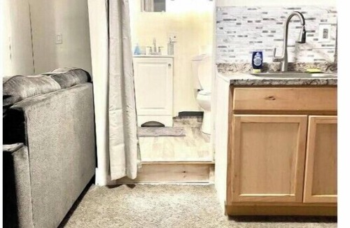 Detroit Villa | Two Bedroom Villa Studio with fireplace & Living room