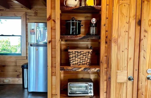Purlear House | Two Bucks Cabin at Buck Mountain, NC - Two views!