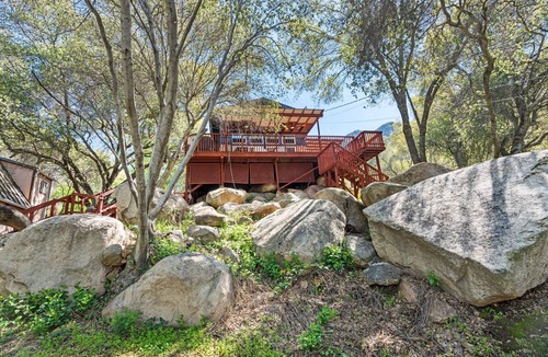 Three Rivers House | Two cabins in one property (tinyhouse+treehouse)