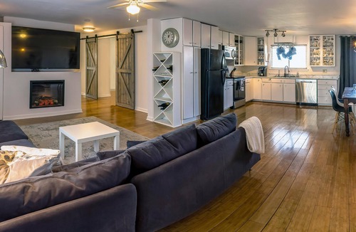 Talent Apartment | Two cottages with king bed bedrooms, dining area and full kitchen.