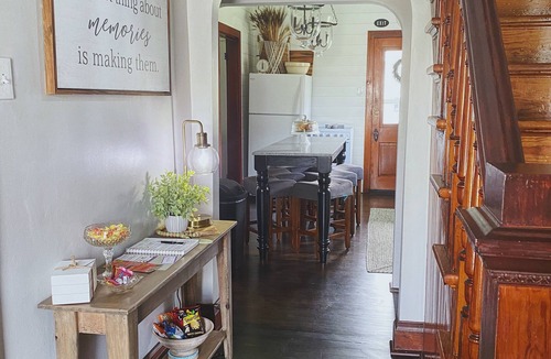 Hermann House | Two Hearts Rambling Rose