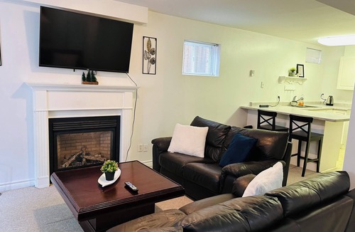 Barrie House | Two luxury bedroom basement .