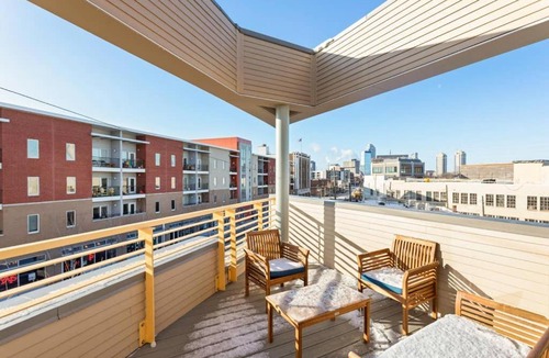 Downtown Indianapolis House | TWO Modern Penthouses on Mass by CozySuites
