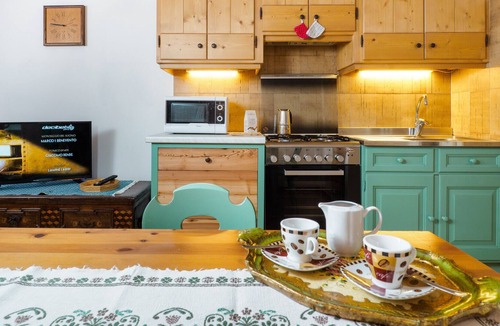 Cortina d'Ampezzo Historic Centre Apartment | Two-room apartment for families in the center of Cortina