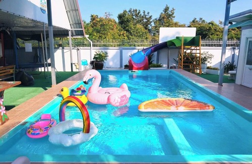 Hua Hin Villa | TWO STORY WITH GUEST SUITE AND PRIVATE BIG 4X8 SALT POOL (water deep 0.50-1.50)