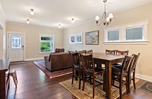 South Perry District House | Two-story, dog-friendly home with a fenced yard, patio & washer/dryer