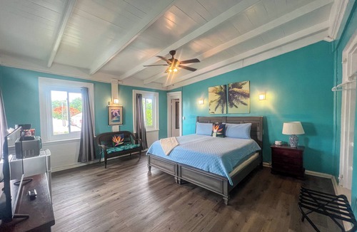 Frederiksted Southeast Hotel | Two Twin Beds or a King. Hillside and Town views