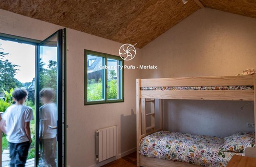Morlaix Ski Chalet | Ty Puns - Cabane écoresponsable dans un espace verdoyant en centre-ville