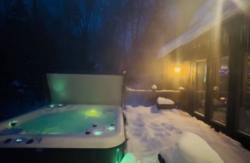 Plymouth Cabin | TymeoffVT | Cabin in the Woods | Hot Tub | EV chg