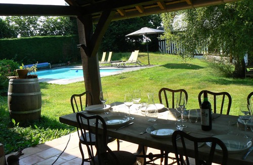 Le Mesnil-sur-Blangy House | Typical property, 20 km from Deauville: 3 houses, tennis, swimming pool