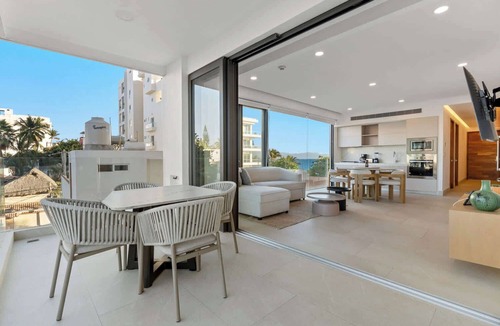 Bucerias Apartment | Udara 2E | Corner 3BR + Sauna, Padel Court & Ocean Peek, Sleeps 8