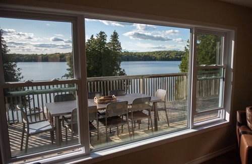 Frontenac Cottage | Ultimate privacy on 10 acres, weed free shoreline, beautiful sunsets, Wolfe Lake