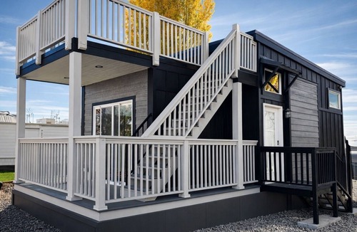 Page Cabin | Ultra Luxury Tiny Home with Deck #1B