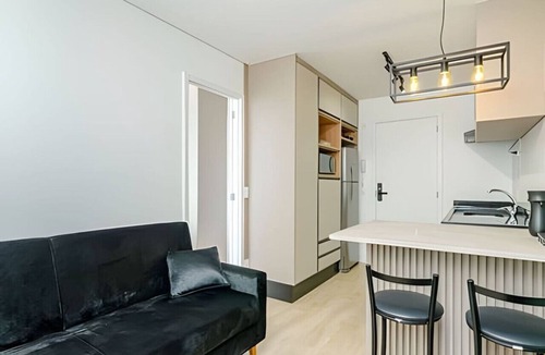 Matriz Apartment | Um quarto e sala, ar no descolado edifício Elysia.