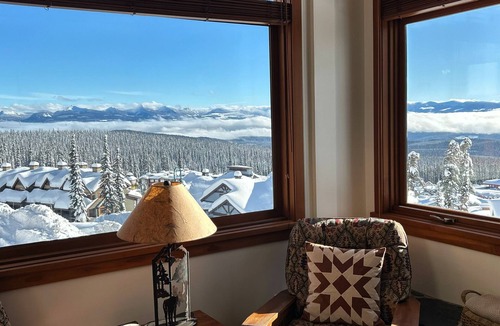 Big White Ski Resort Ski Chalet | Uninterrupted views, true ski-in & out house, central village location