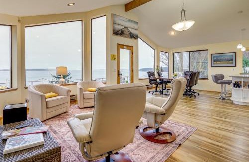 Freeland House | Uninterrupted Water Views! Whidbey Island Getaway