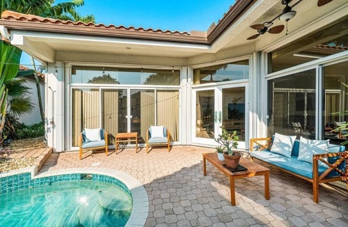 Boca Del Mar House | Unique Boca Raton Courtyard Home