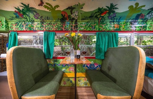 Concepcion House | UNIQUE COLOURFUL BUS NEAR AIRPORT COSTA RICA