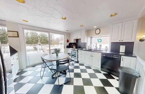 Dennis House | Unique family compound with salt water pool, outdoor bar and more