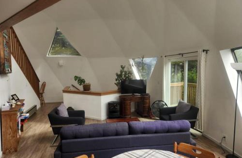 Otter Rock House | Unique Geodesic Dome Home with WiFi Deck & Lovely Views - 2 Dogs OK