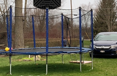 Bemus Point House | Unique Lakefront Property with dock slip and trampoline for the kids.