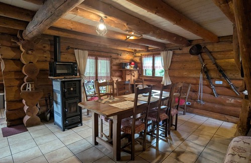 Le Tholy Cottage | Unique log house with balcony and terrace in the Vosges