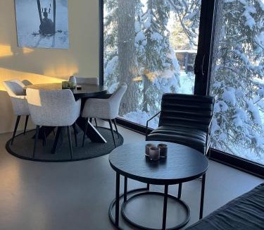 Flesberg House | Unique, modern cabin designed by Snhetta, located at Blefjell