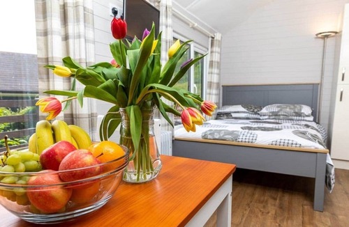 Berrynarbor Cabin | Unique, peaceful, cosy and quaint cedar wood built holiday lodge.