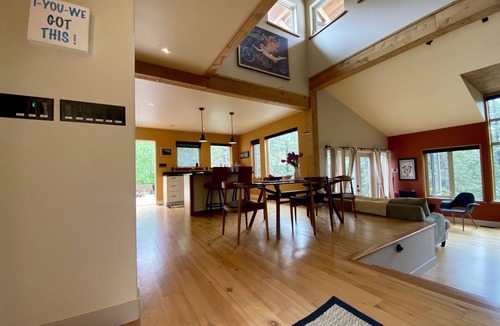 Okanagan-Similkameen Ski Chalet | Unique riverside chalet with 1 acre of private forest