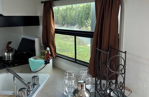 Foothills County House | Unique RV situated in the mountains along the Highwood Rivern