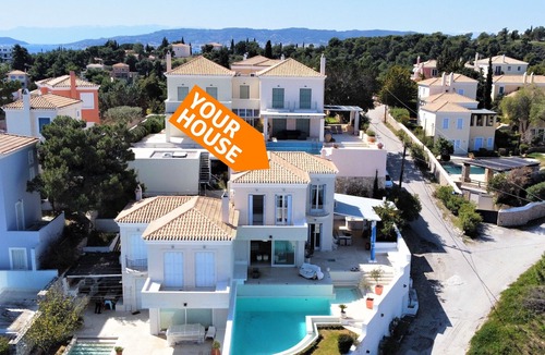 Agios Emilianos Villa | Unique seafront pool villa with infinity sea view