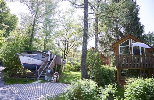 Bad Rodach Apartment | Unique tree ship (16sqm) with terrace in the forest
