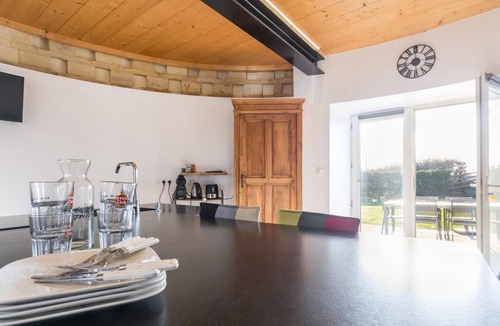 Turqueville Cottage | Unique Turqueville Home with Garden and Sun Loungers