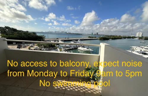 North Bay Village Apartment | Unique Water Views, free Parking 1bed 1 bath Rooffornomads 416