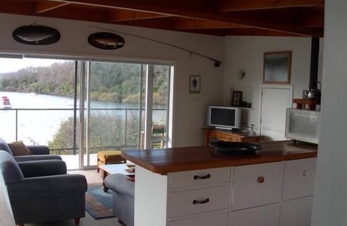 Acacia Bay House | Unique Waterfront Bach. 913 Acacia Bay Road. Taupo