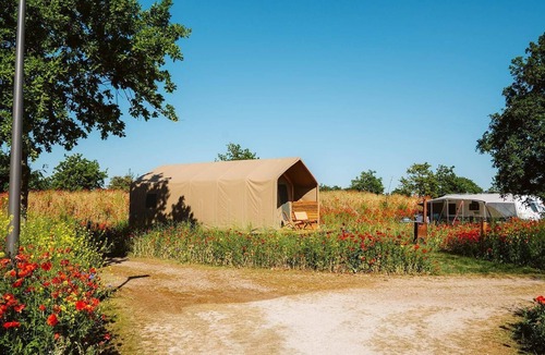 Ouddorp RV Rental | Unique Wikkelhouse camping tent